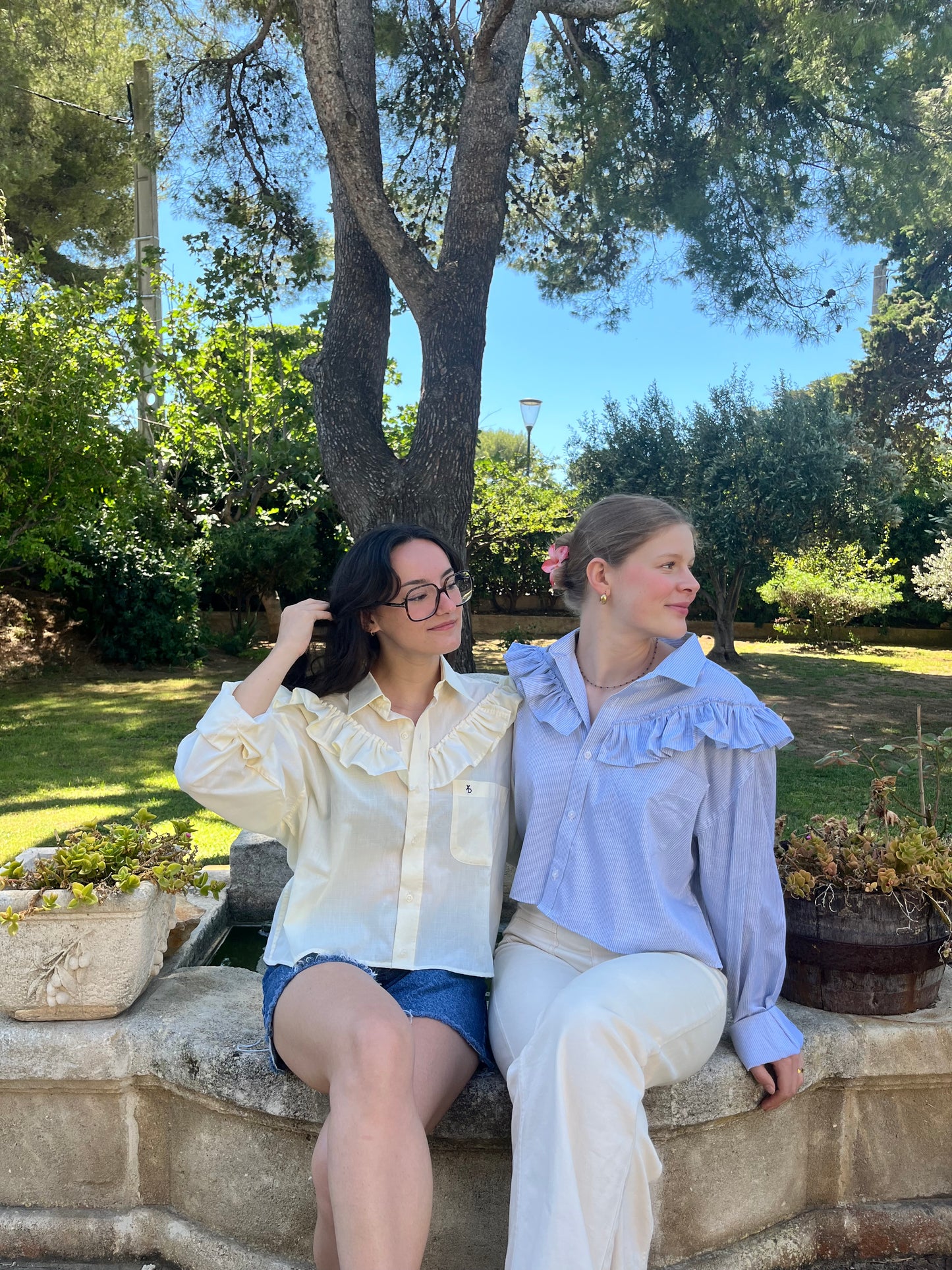 Nouvelle blouse upcyclée