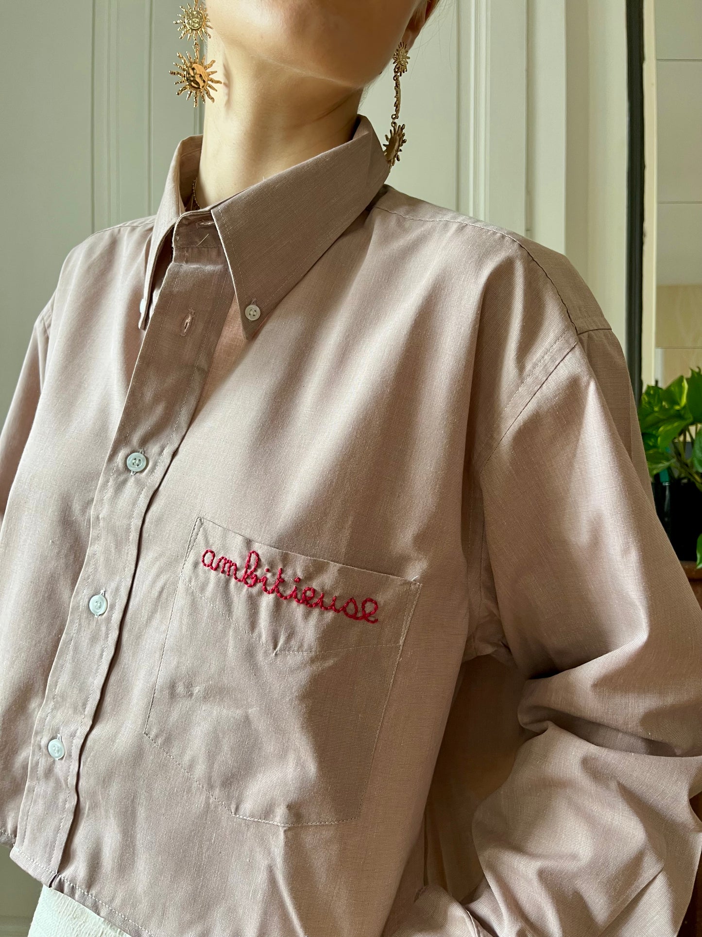 Blouse ROMANTIQUE - broderie « ambitieuse »
