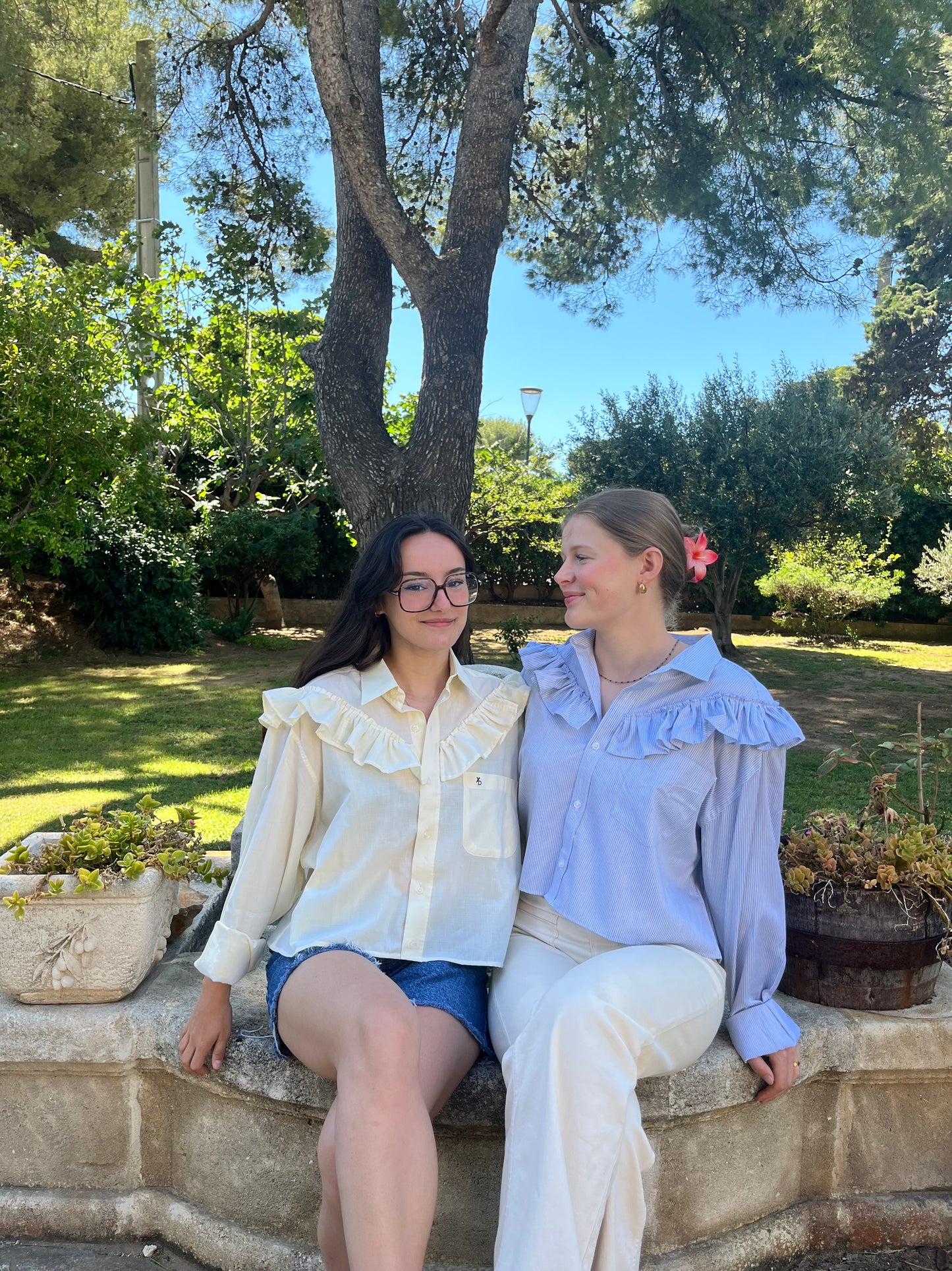 Nouvelle blouse upcyclée