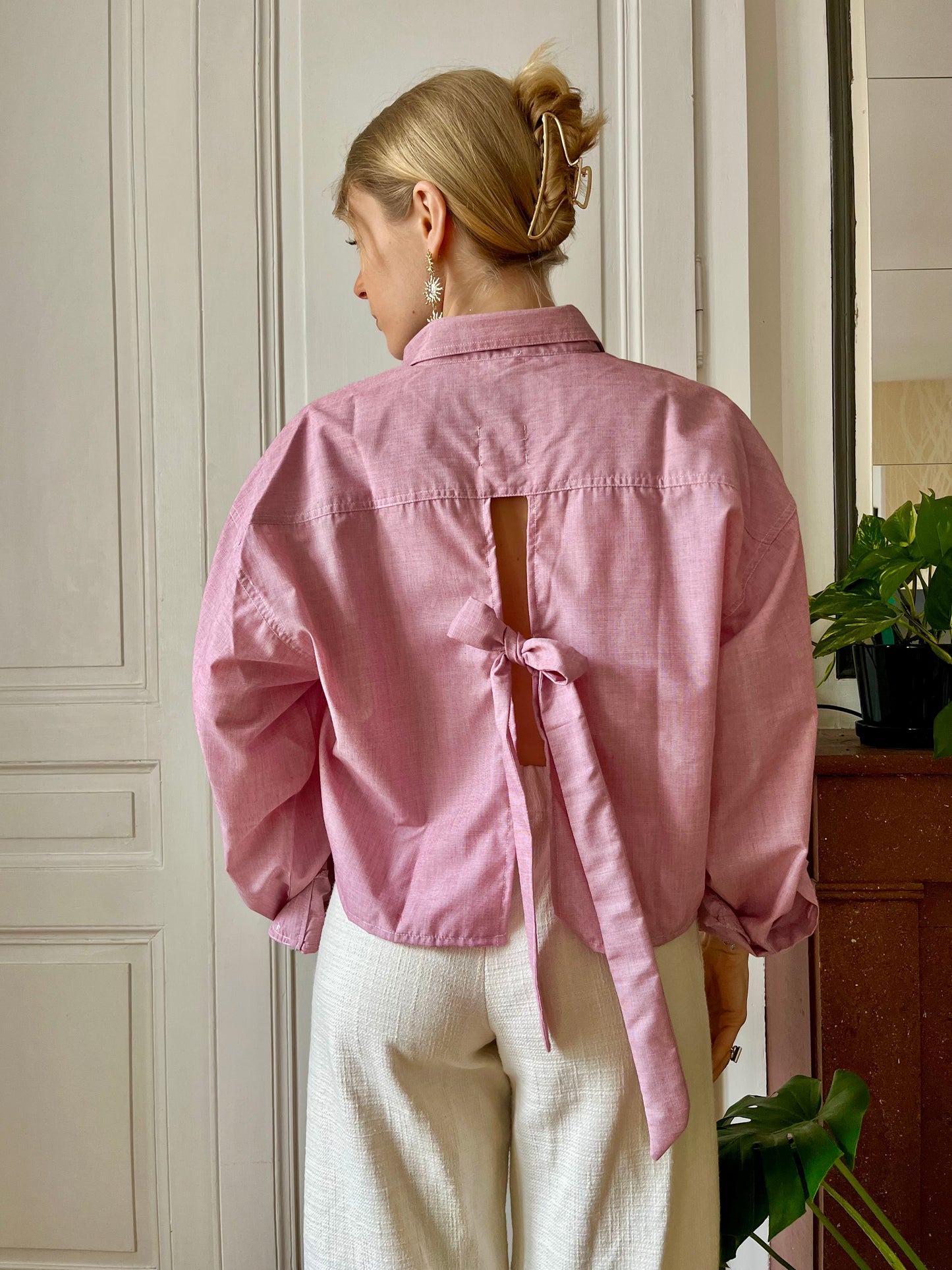 Blouse ROMANTIQUE - broderie cœur