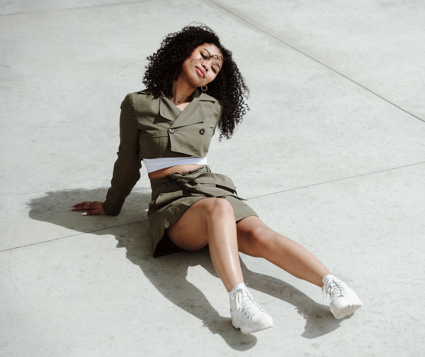 Ensemble AMBITIEUSE - Trench Coat