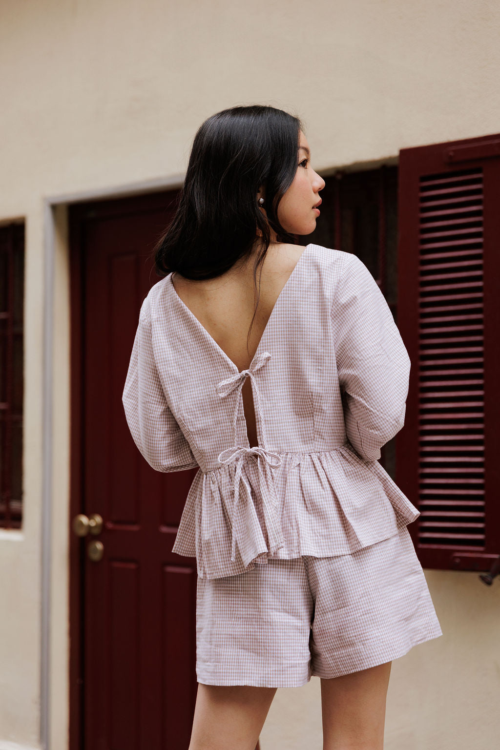 Short RÊVEUSE - Vichy sable