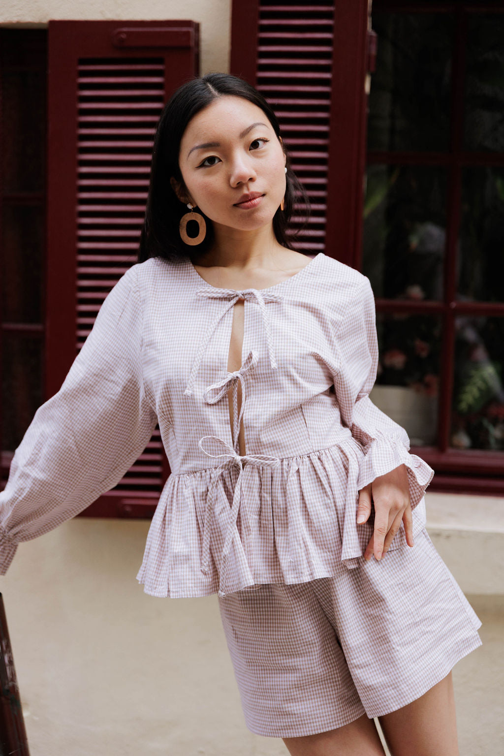 Short RÊVEUSE - Vichy sable