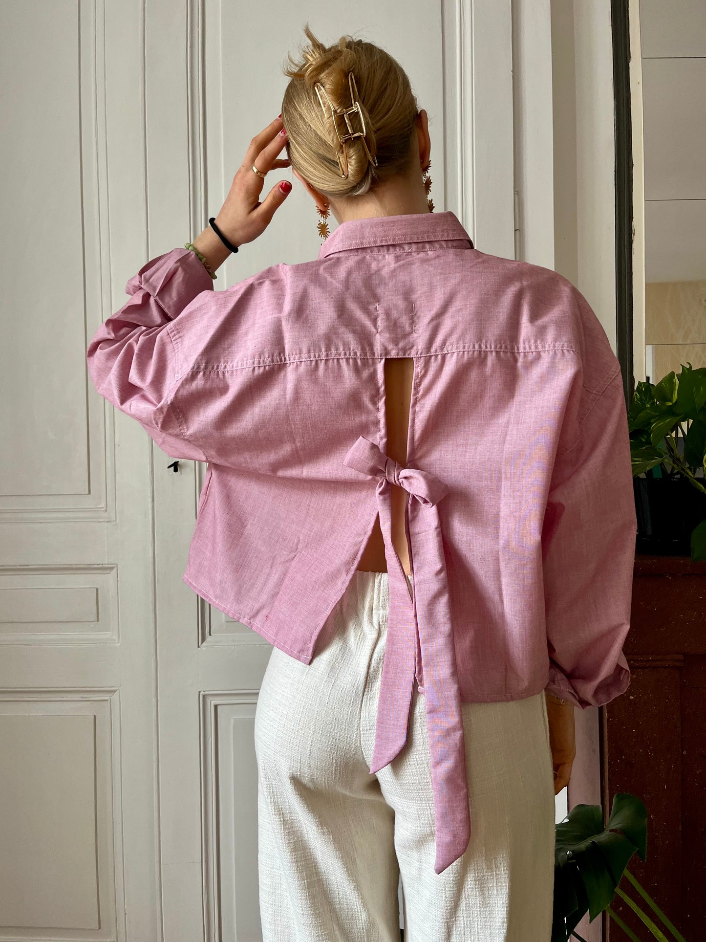 Blouse ROMANTIQUE - broderie cœur