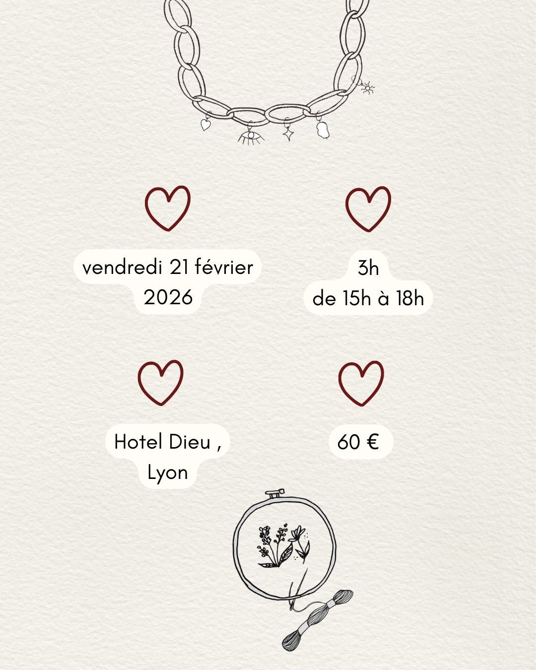 Atelier Ambitieuse × Lulustore — Charms & Broderie✨