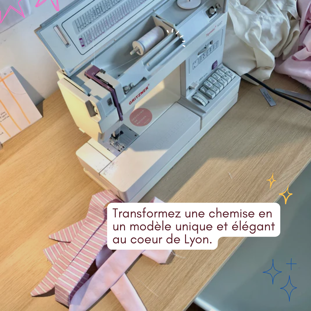 Atelier Upcycling Lyon - Créez votre Blouse Romantique - Samedi 04 janvier 14h30-17h