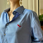 Blouse ROMANTIQUE - broderie cerise