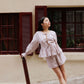 Blouse LUMINEUSE - Vichy sable