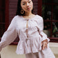 Blouse LUMINEUSE - Vichy sable