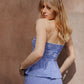 Pantalon INTEMPORELLE - Vichy bleu marine