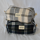 Trousse VOYAGEUSE - Tissu écossais