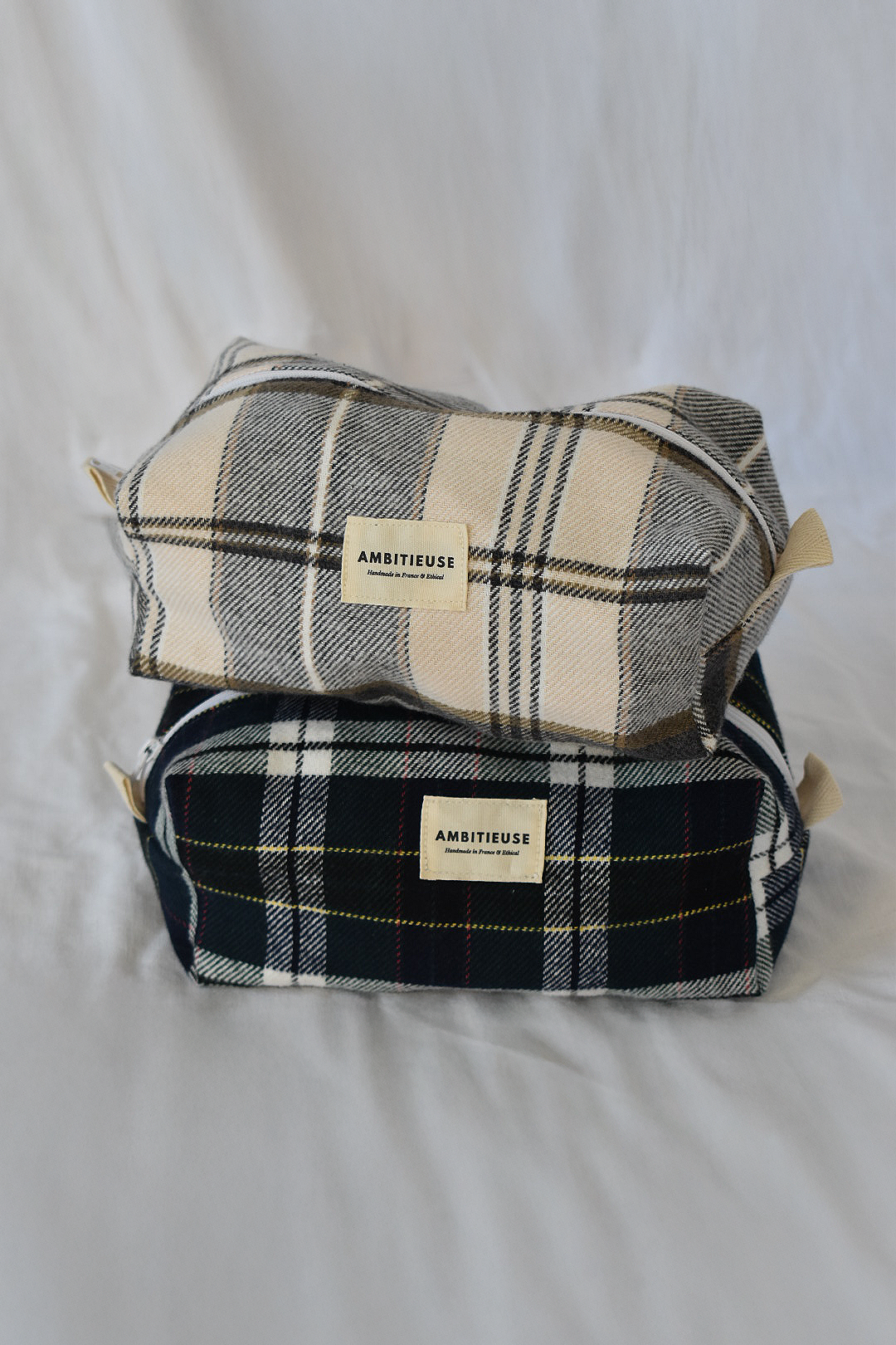 Trousse VOYAGEUSE - Tissu écossais