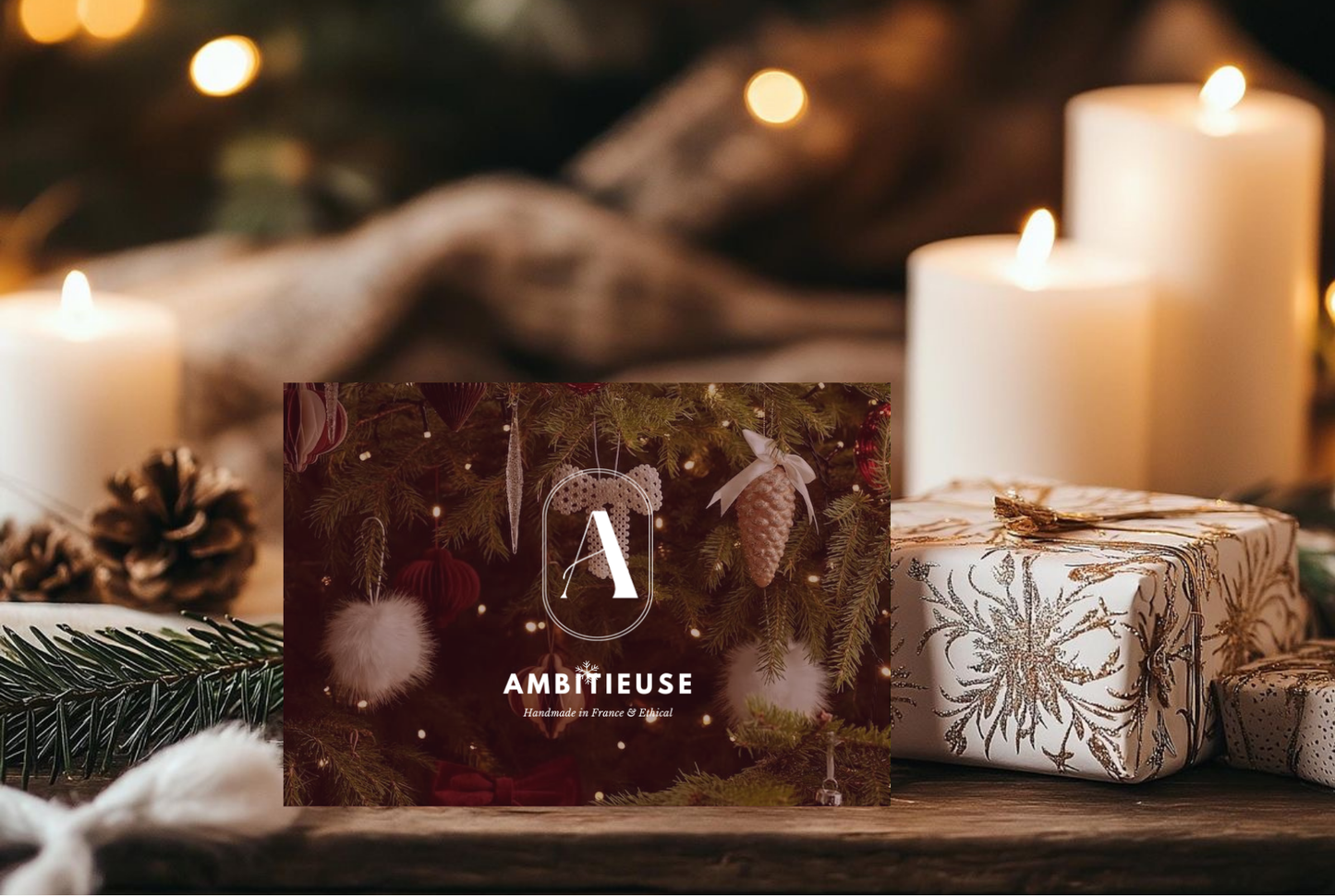 Carte-Cadeau Noël Ambitieuse Upcycling