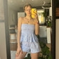 Short RÊVEUSE - Rayé bleu