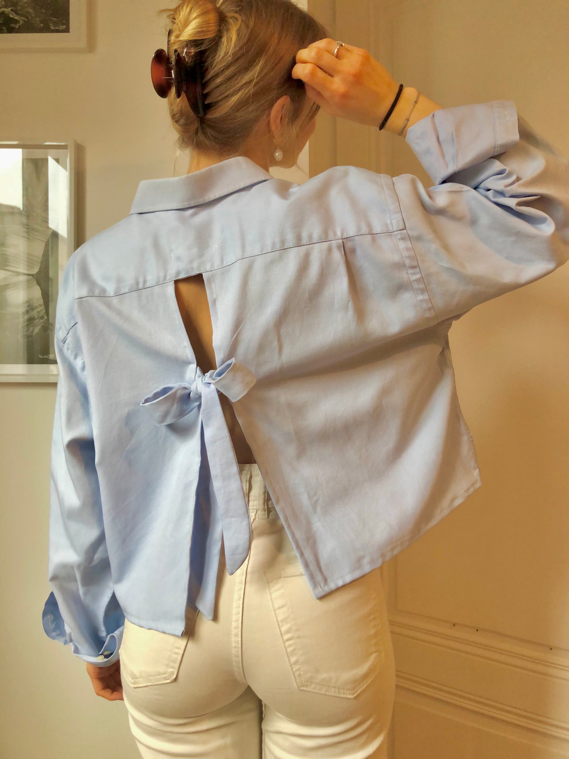 Blouse ROMANTIQUE (achat en boutique) – Ambitieuse Upcycling