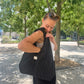 Sac cabas spacieux upcyclé pour usage quotidien fabriqué en France
