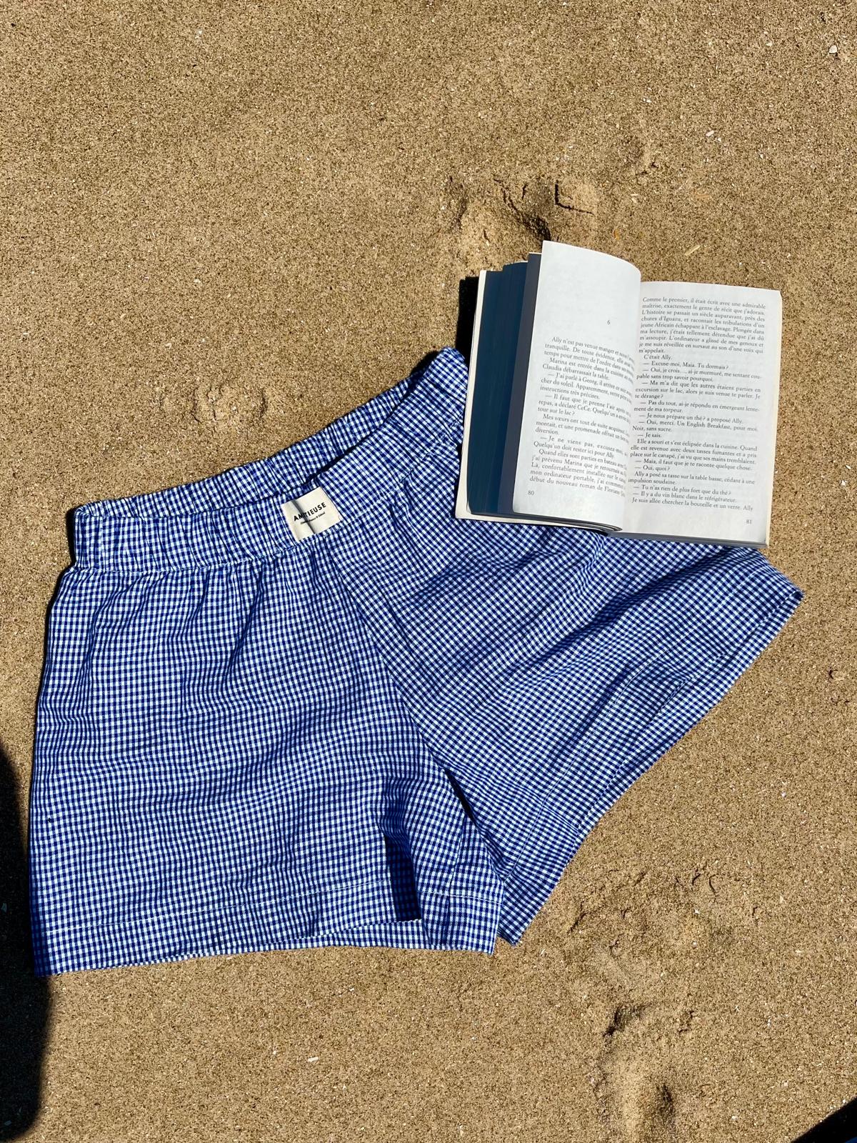 Short RÊVEUSE - Vichy bleu