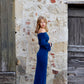 Robe longue Majestueuse - Bleu roi