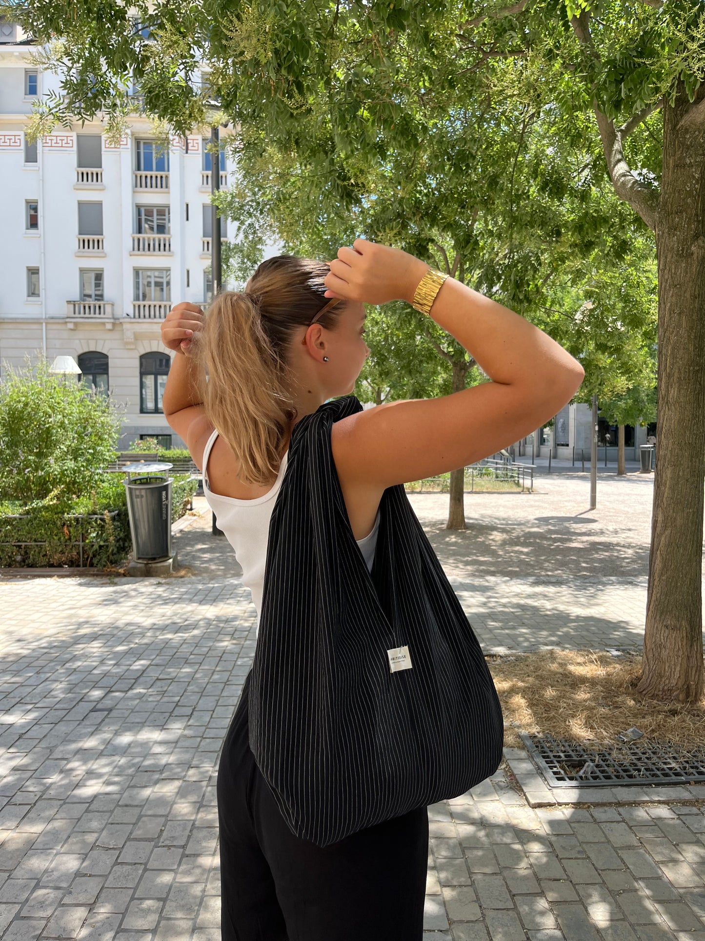 sac upcyclé Capricieuse fabriqué en France